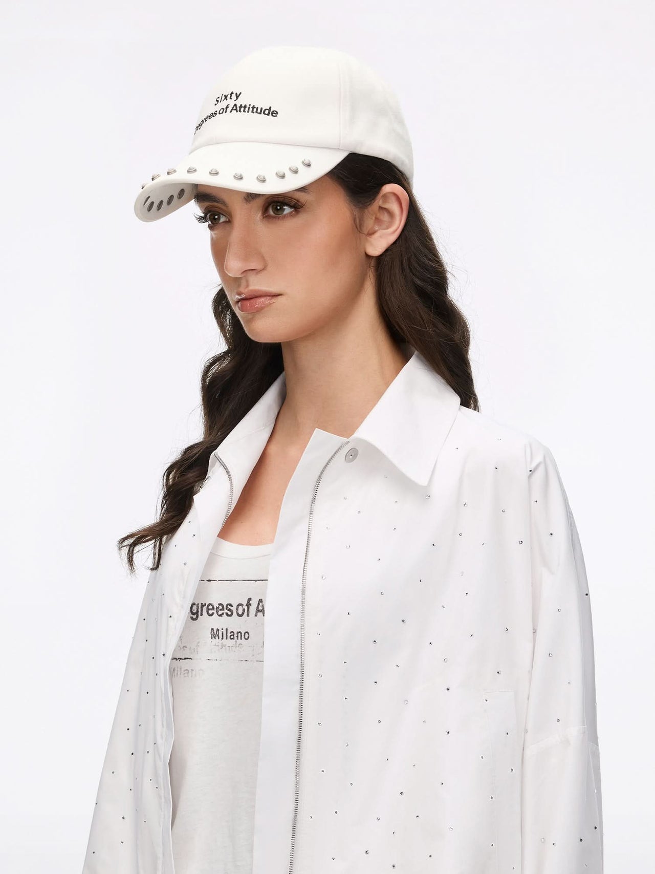 Studded Baseball Cap