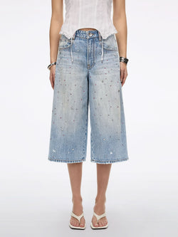 Rhinestone Denim Jeans