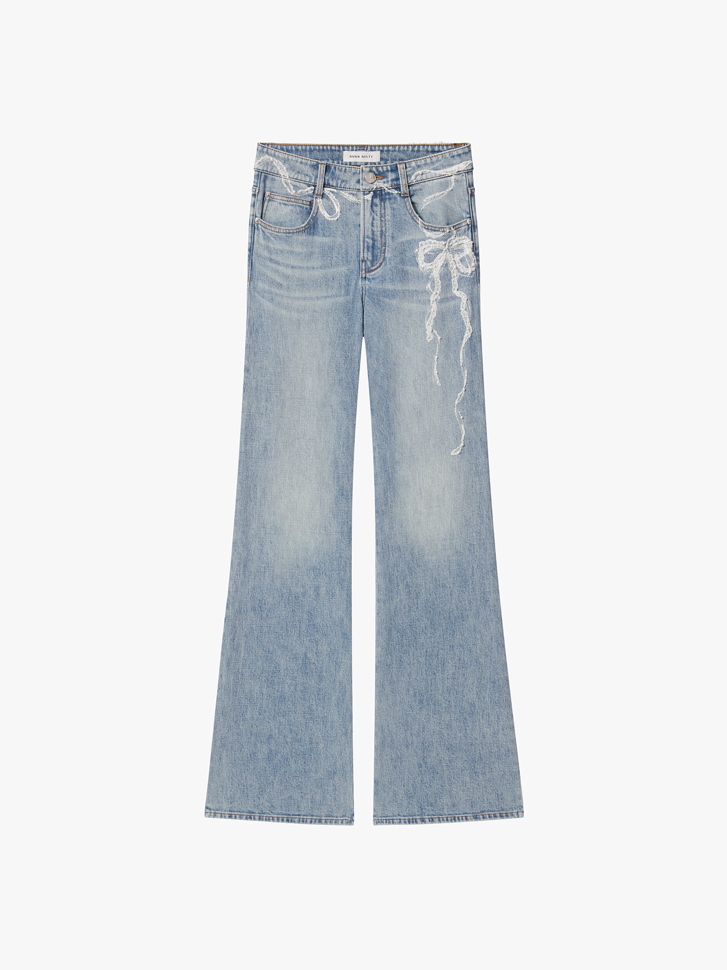 Pearl & Lace Flared Jeans