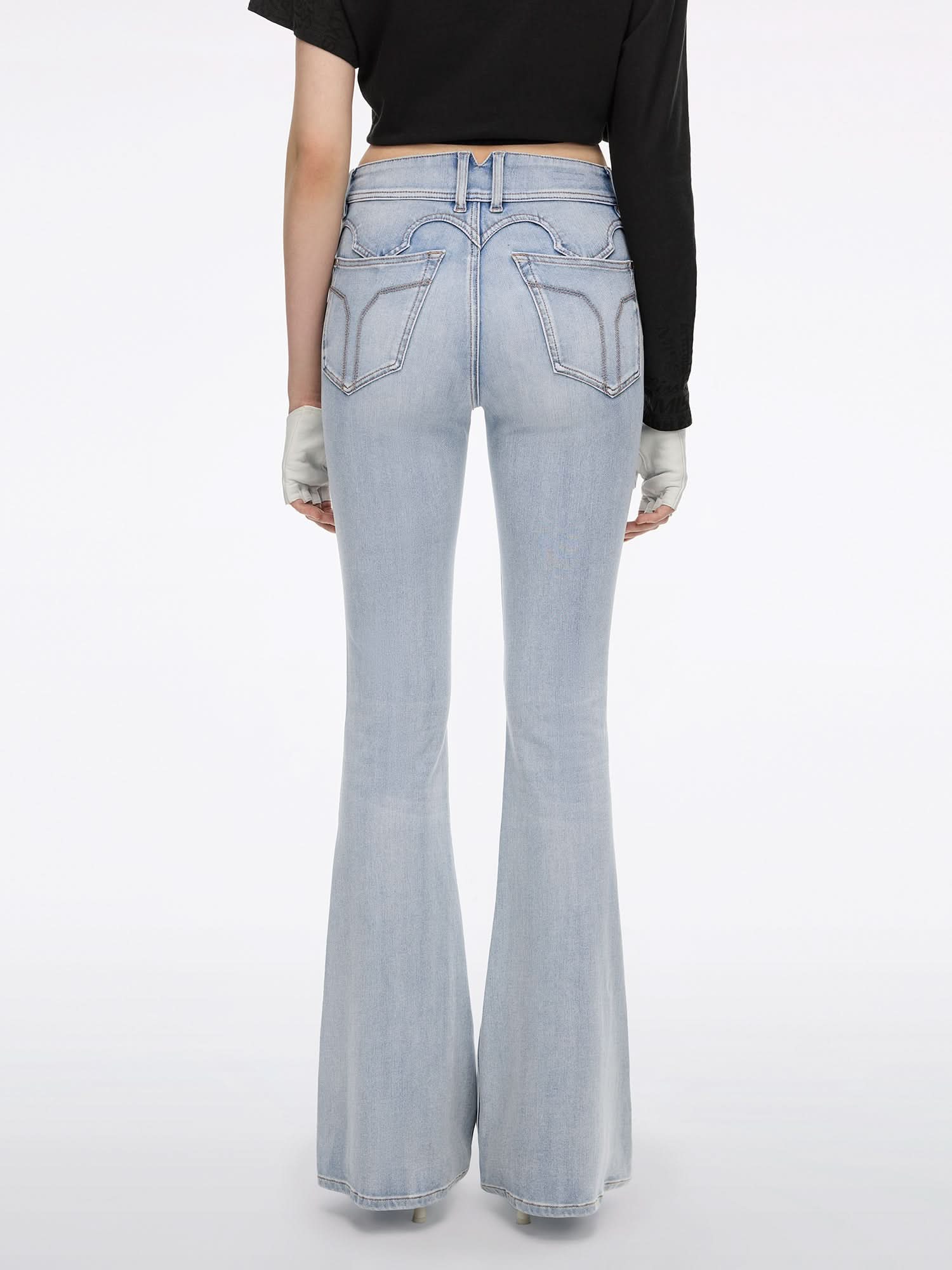 Flared Jeans-BELLA