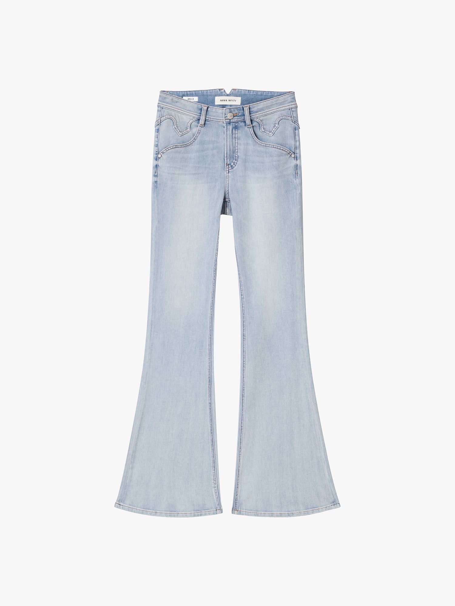 Flared Jeans-BELLA
