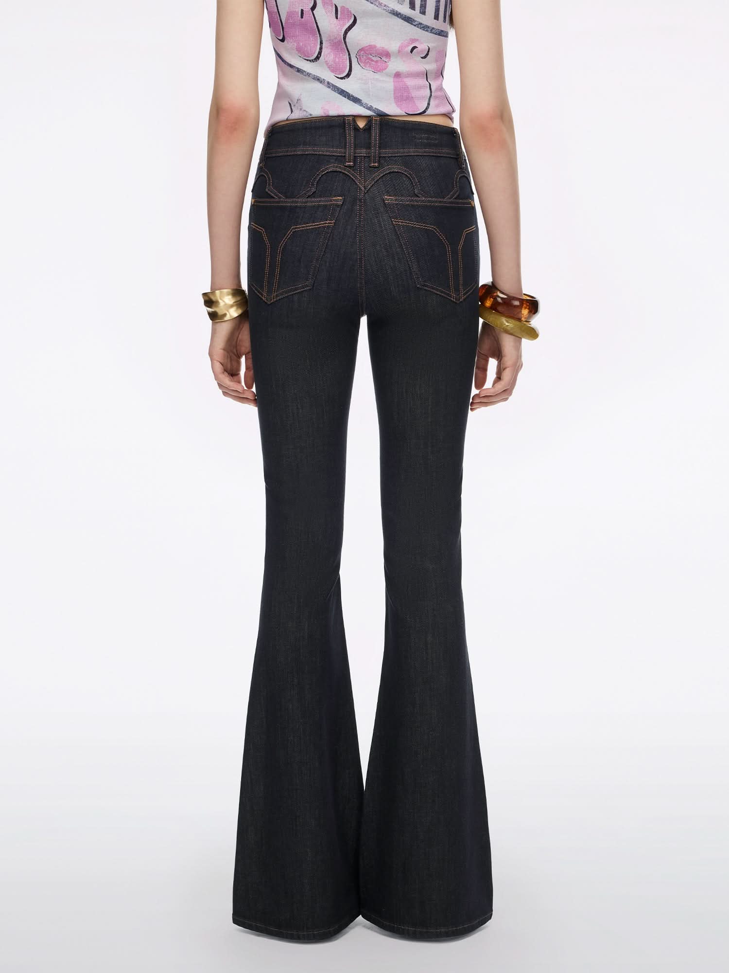 Flared Jeans-BELLA