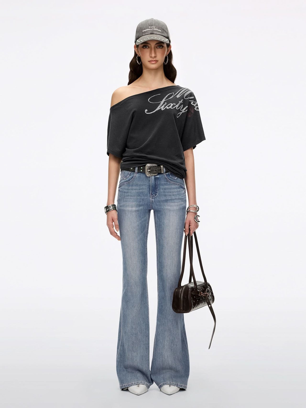 Flared Jeans-BELLA
