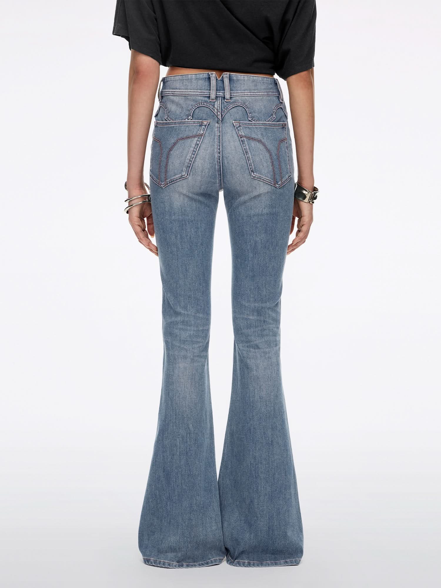 Flared Jeans-BELLA