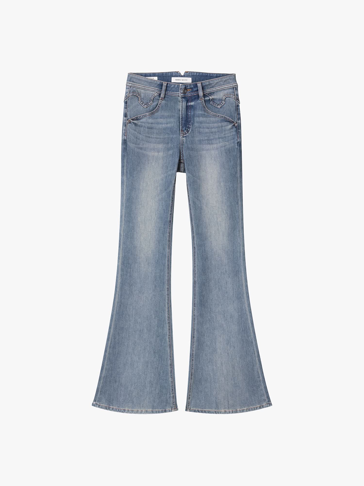 Flared Jeans-BELLA