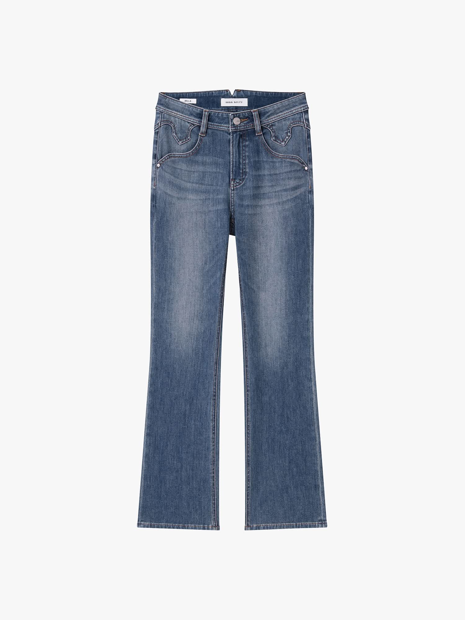 Slim-Fit Flared Jeans-BELLA - MISS SIXTY