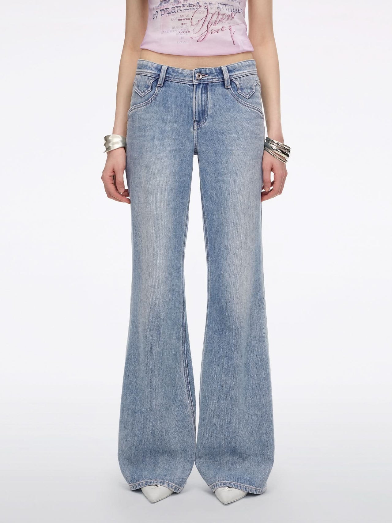 Flared Jeans-BELLA