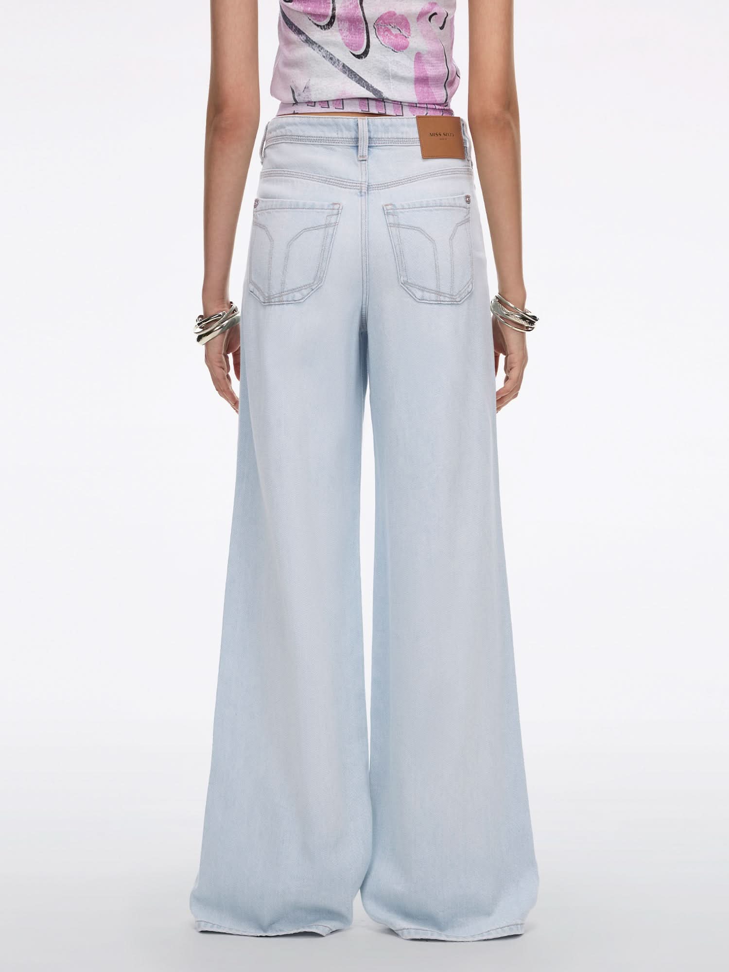 Wide-Leg Jeans-JASMINE
