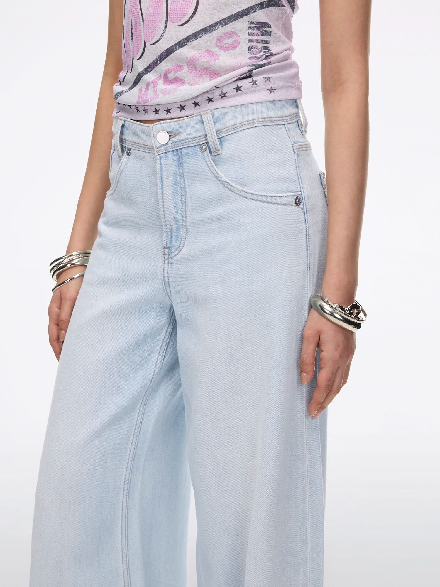 Wide-Leg Jeans-JASMINE