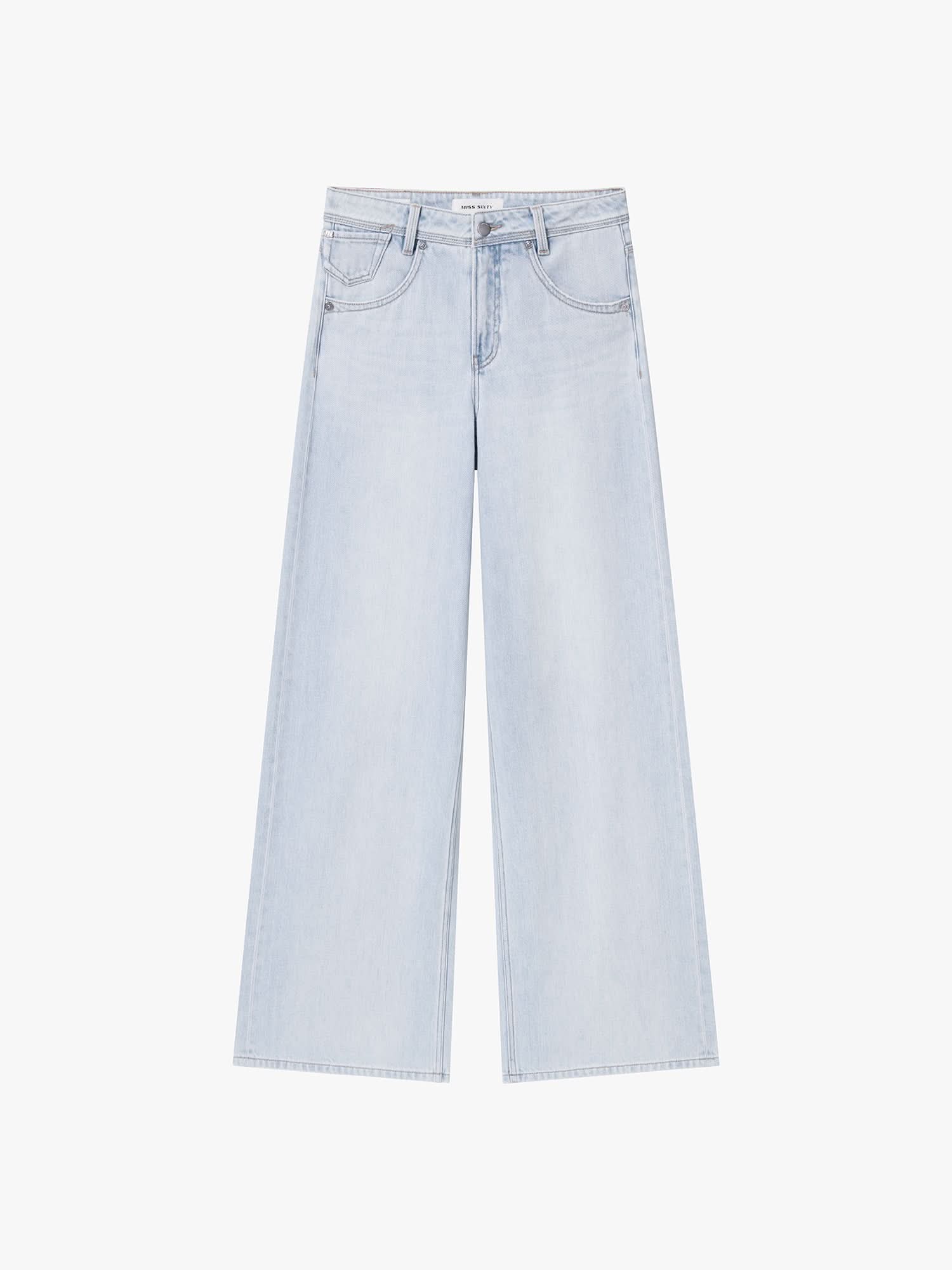 Wide-Leg Jeans-JASMINE