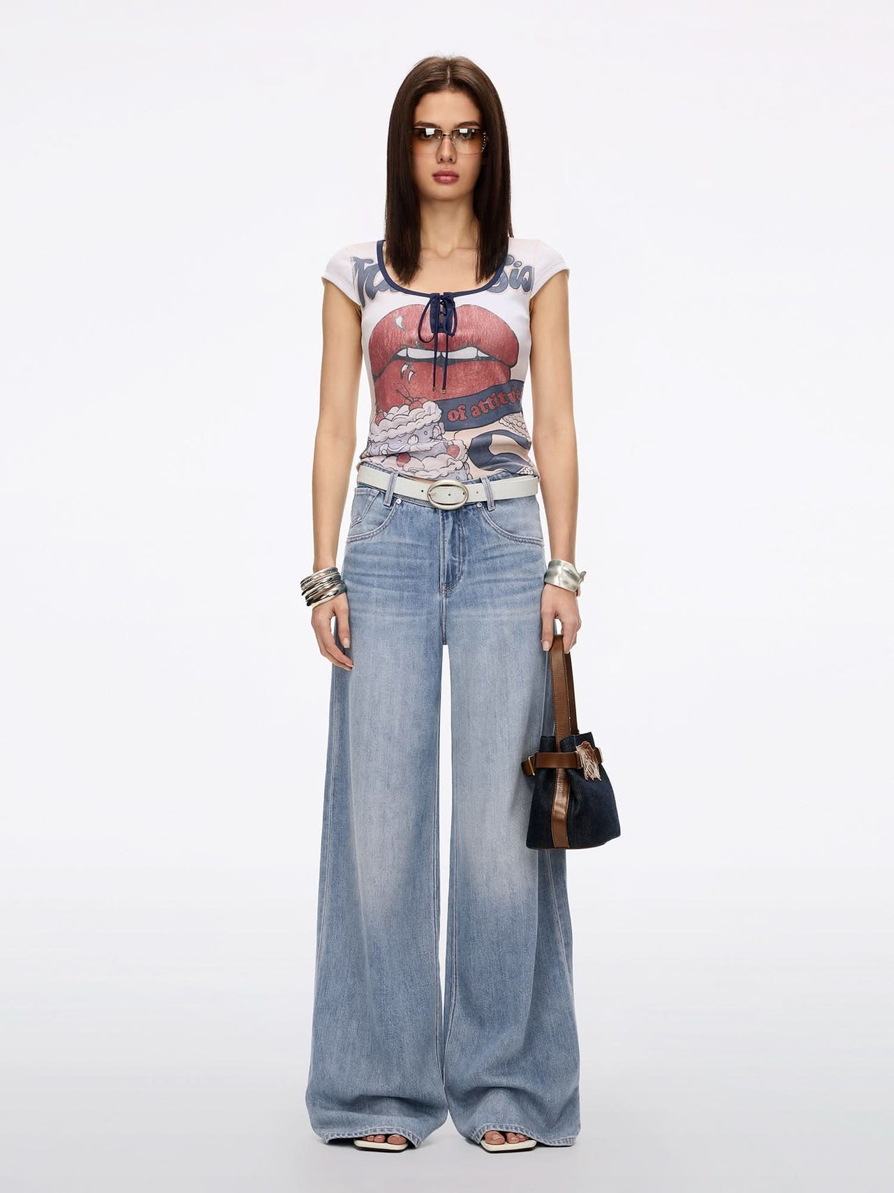 Wide-Leg Jeans-JASMINE