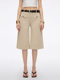 Bermuda Shorts with Belt
