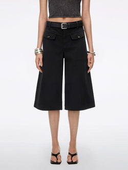 Bermuda Shorts with Belt