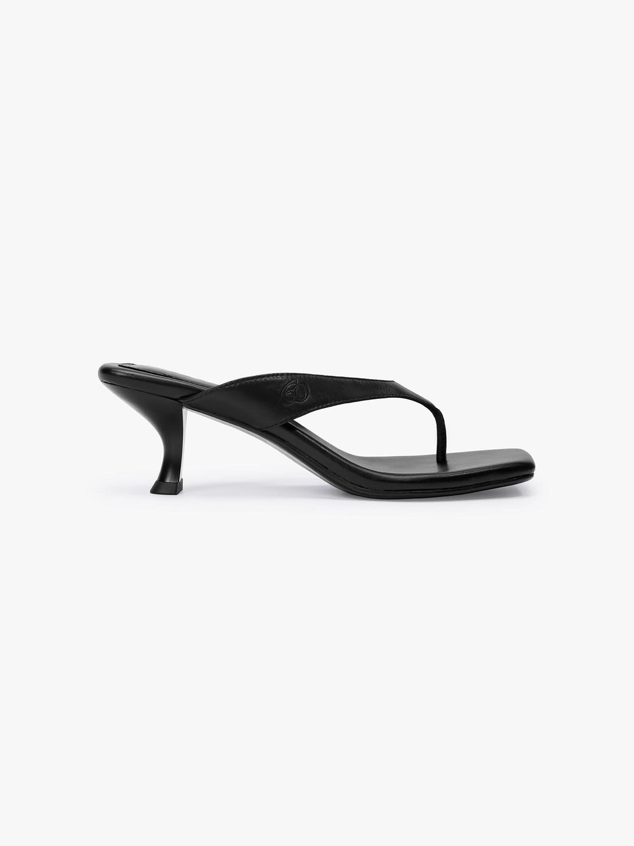 Leather Kitten Heel Shoes