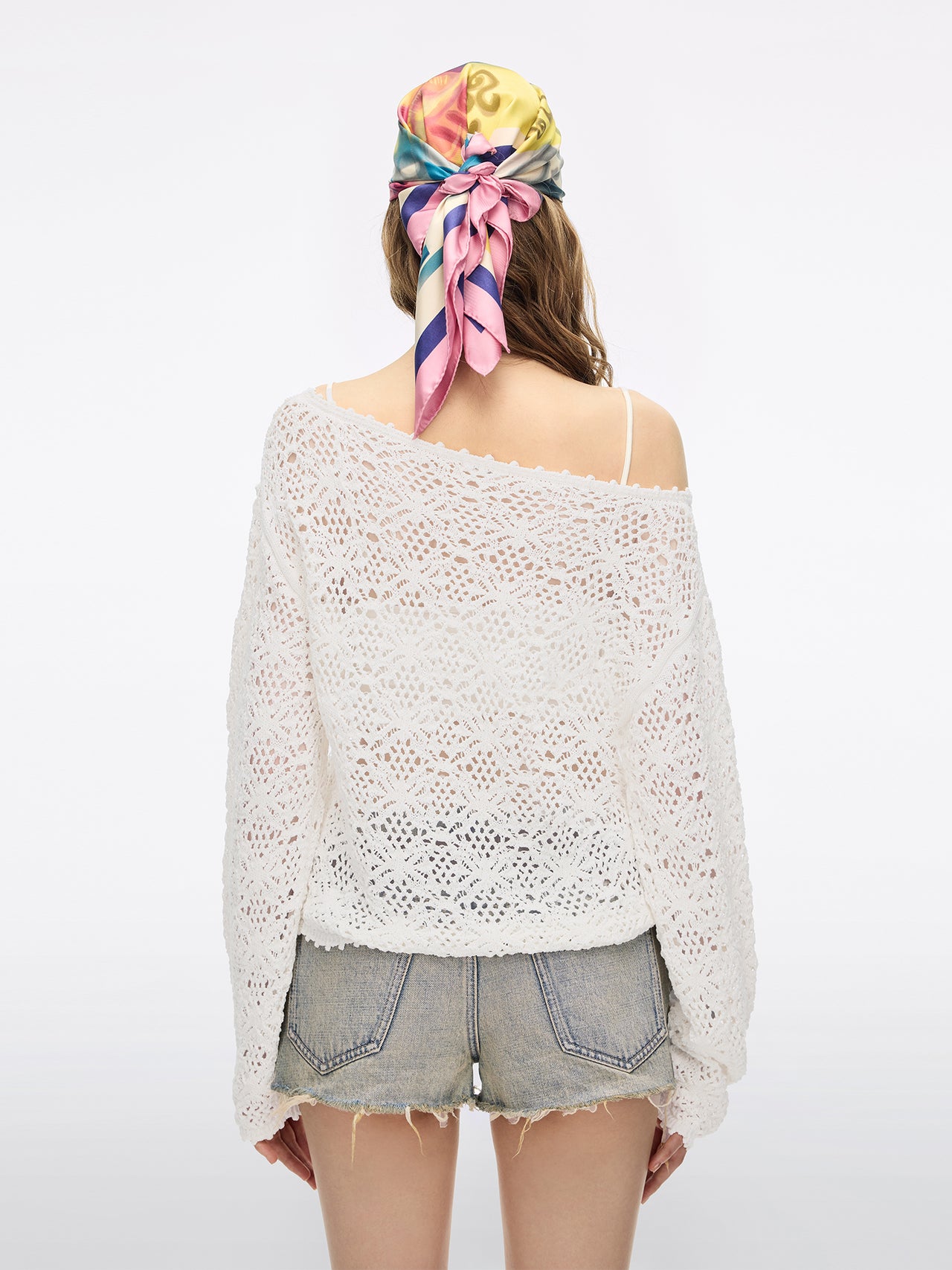 Cut-Out Knit Top