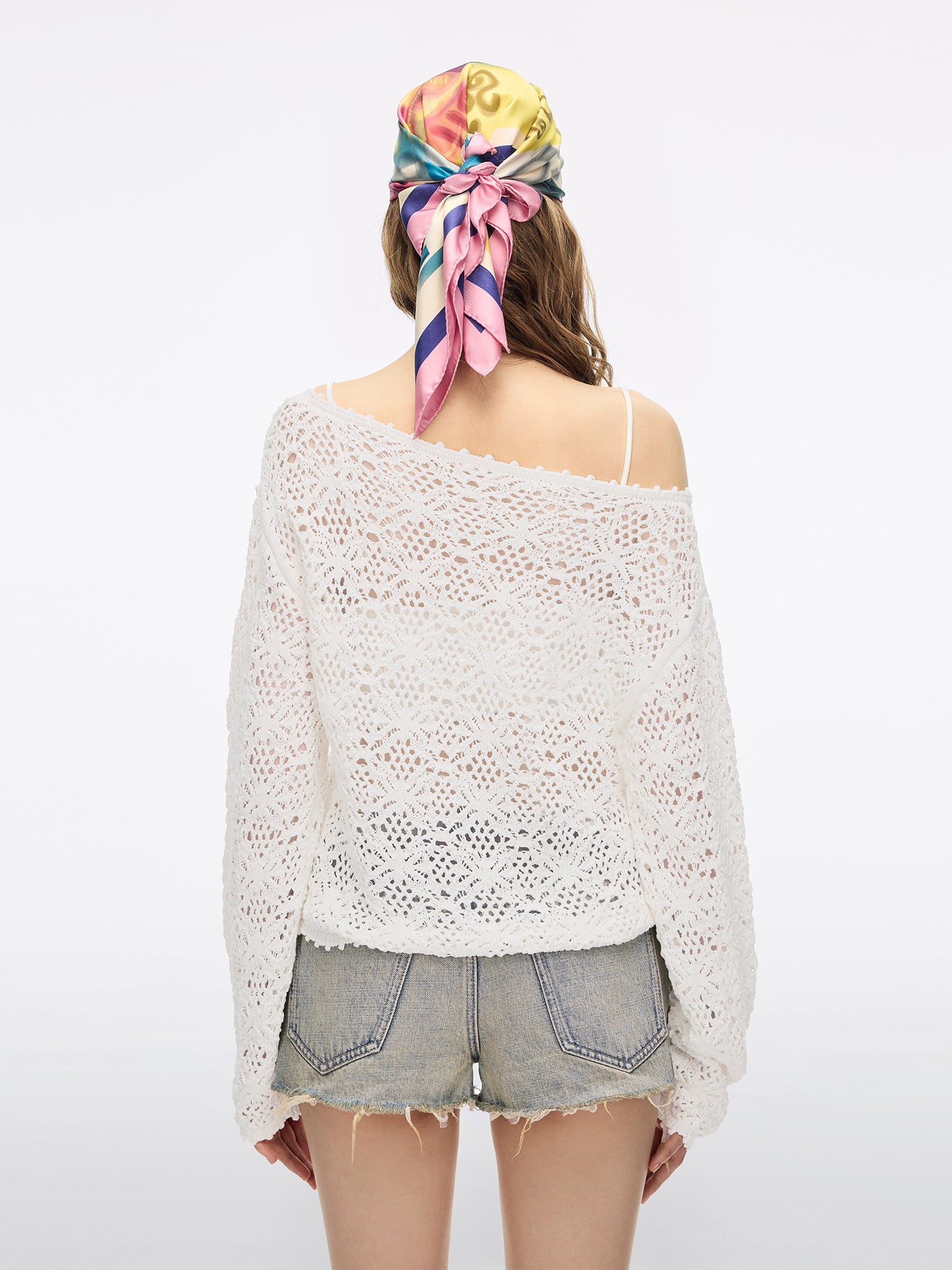 Cut-Out Knit Top
