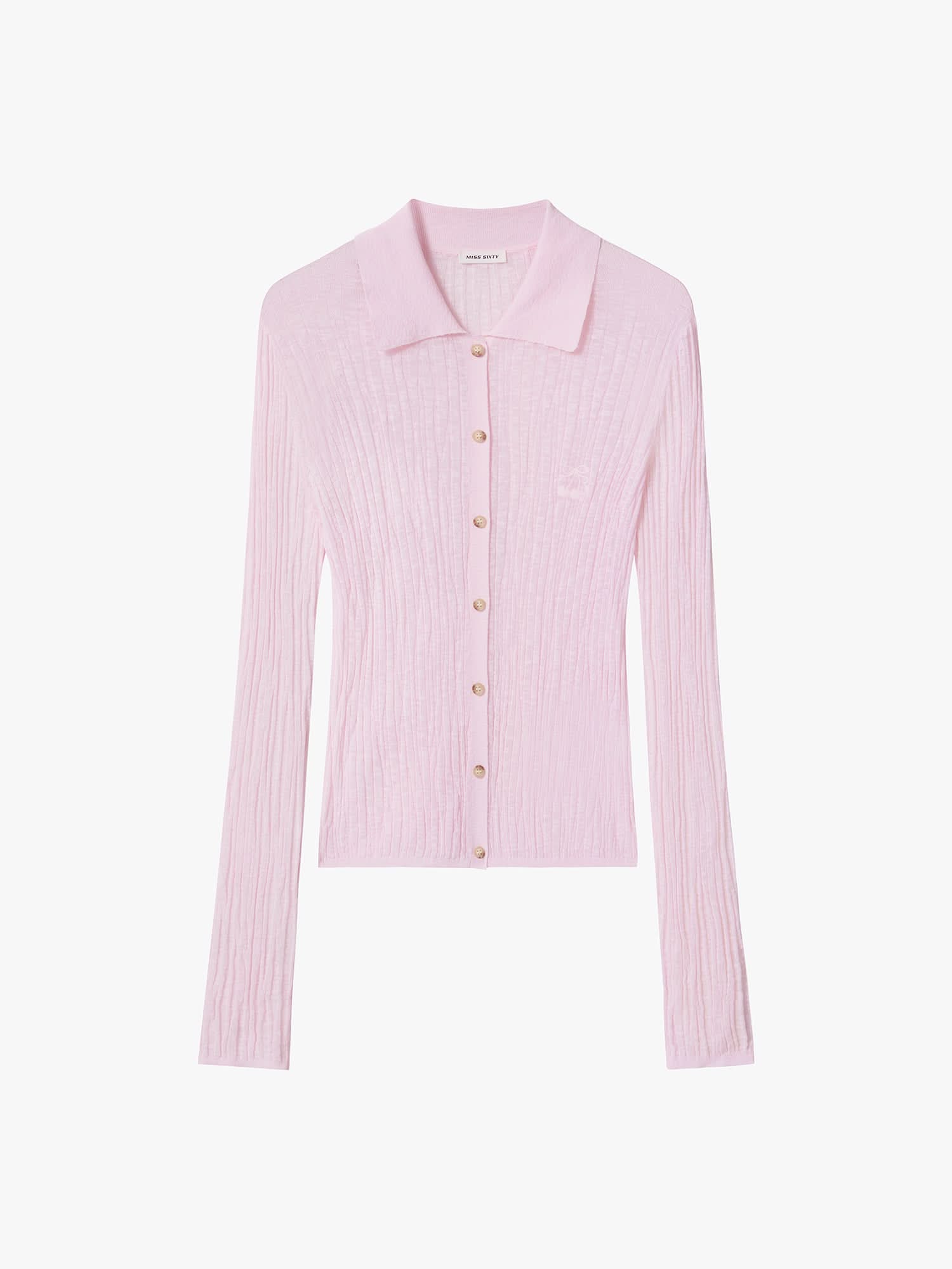 Embroidered Knit Cardigan