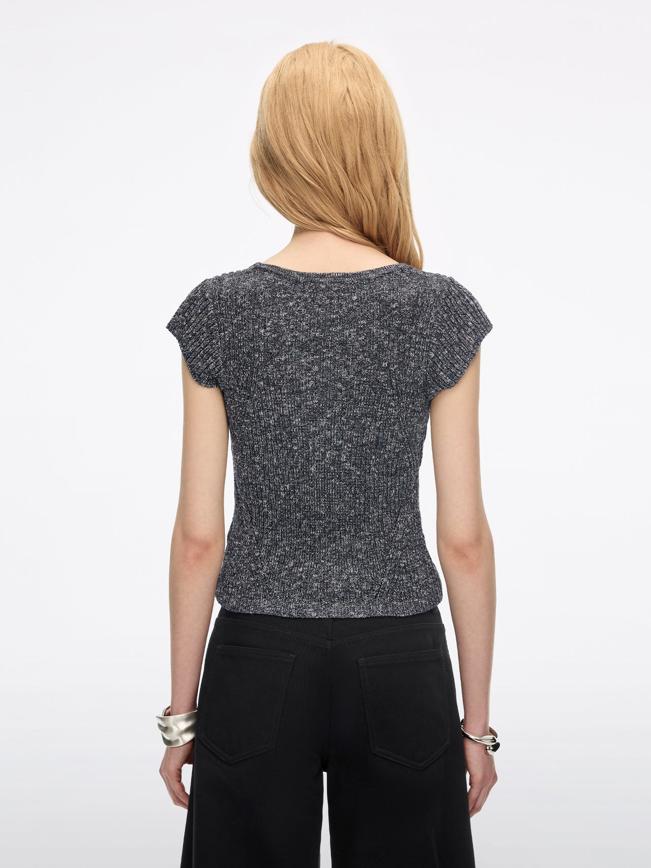 Shimmer Knit Top