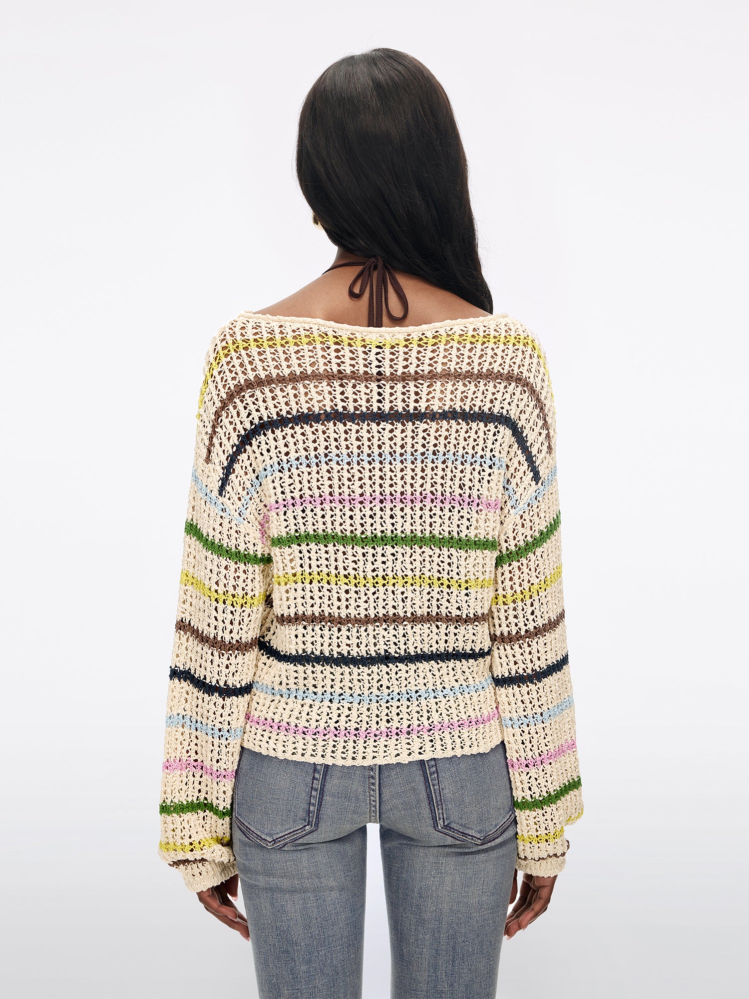 Striped Knit Top