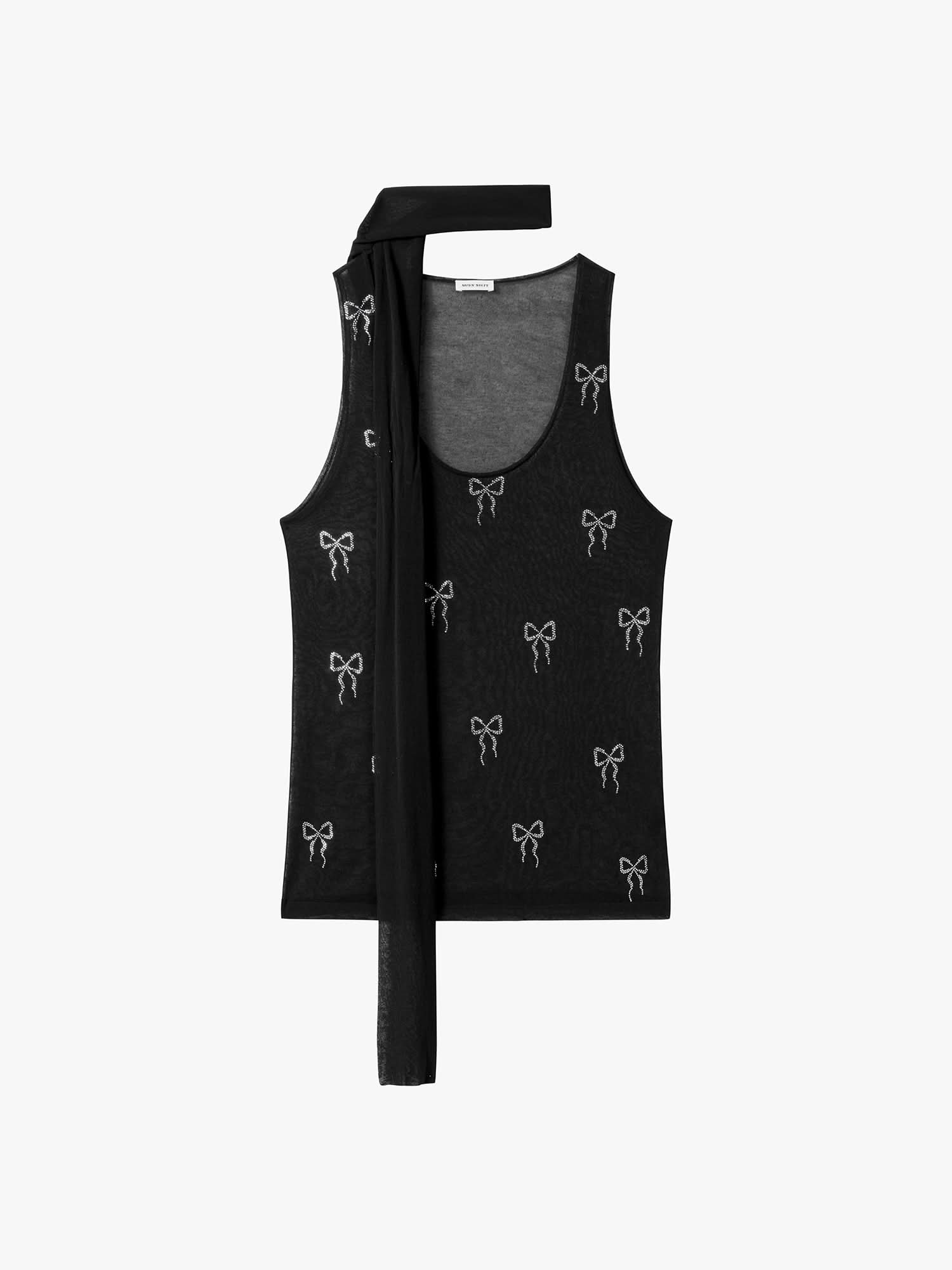 Tank Top and Scarf Matching Set