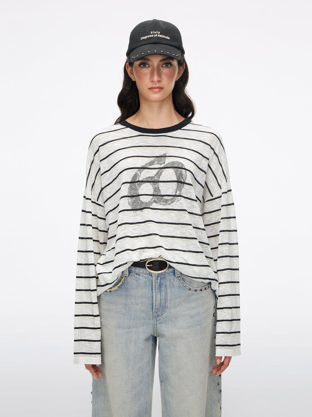 Striped Knit Sweater