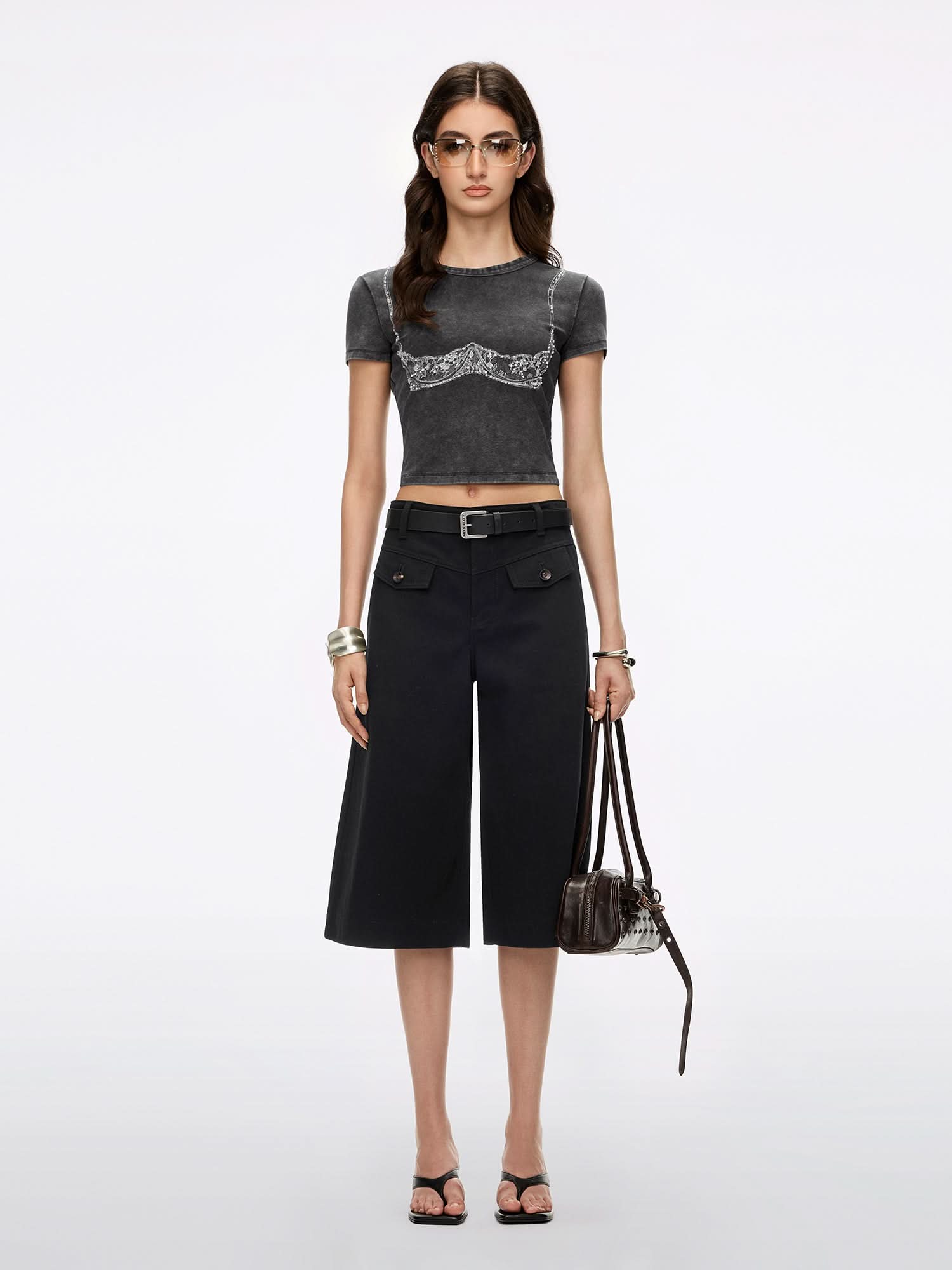 Beaded Graphic T-Shirt