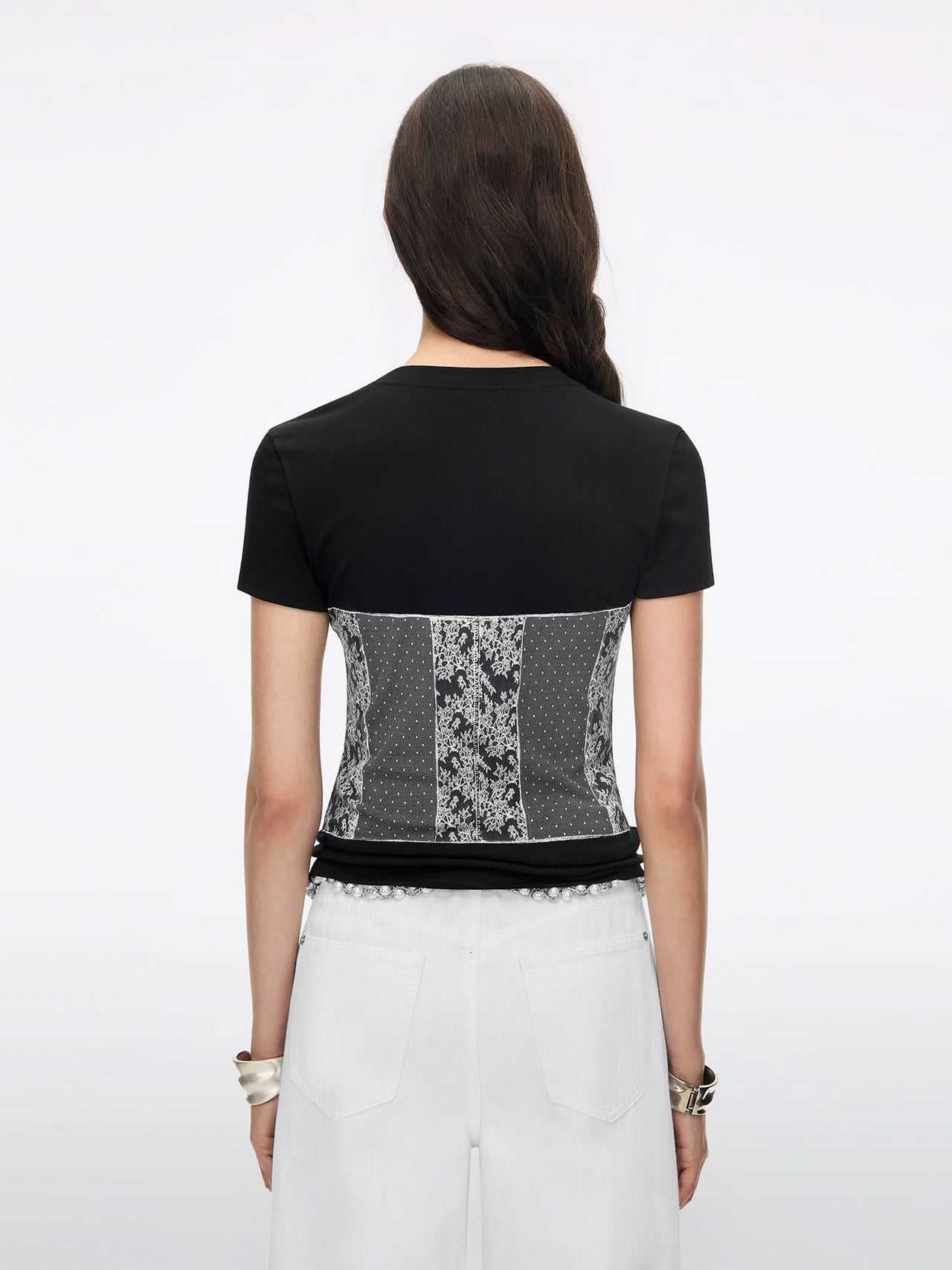 Beaded Graphic T-Shirt