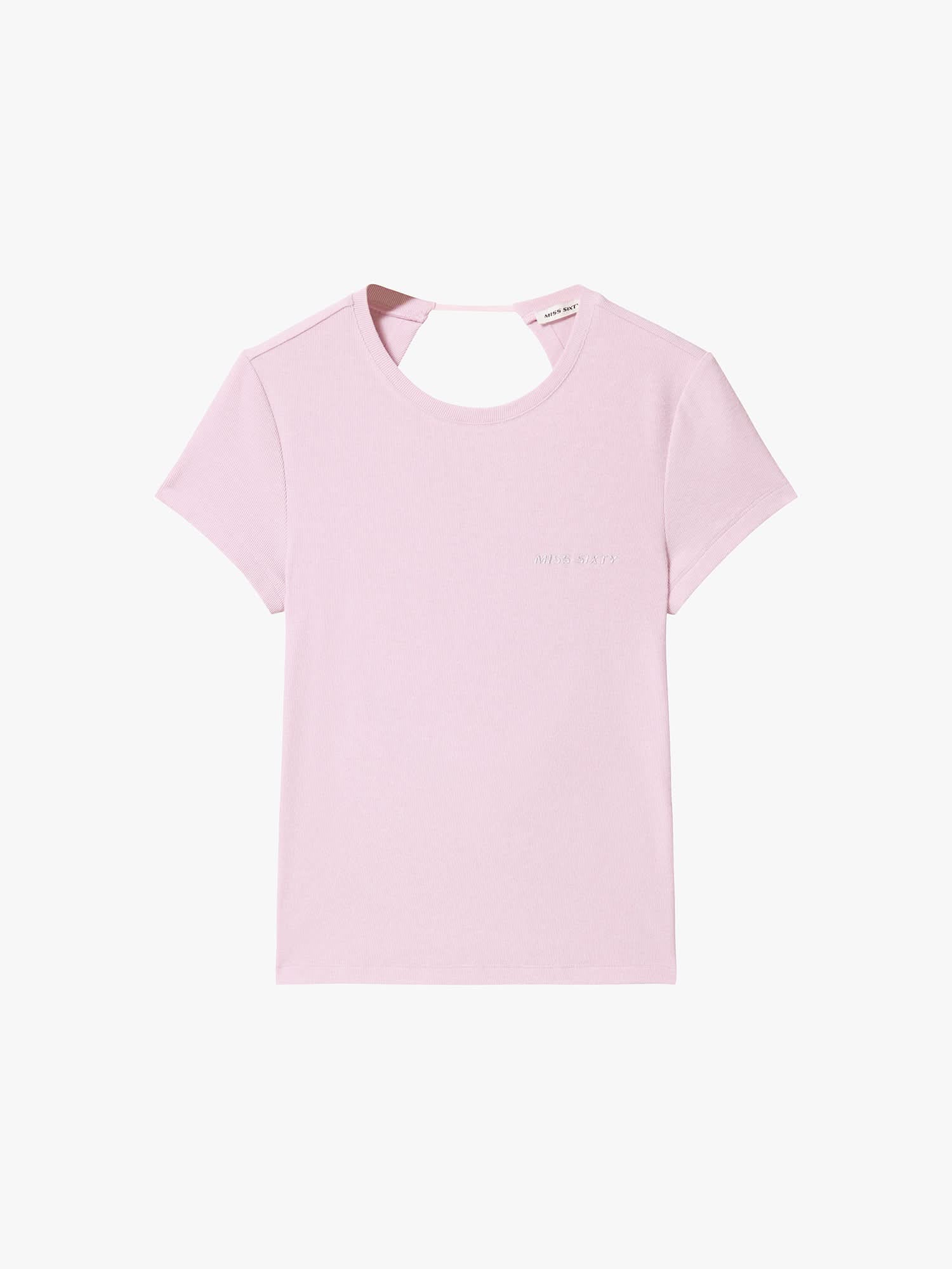 Logo-detail Cut-Out T-Shirt