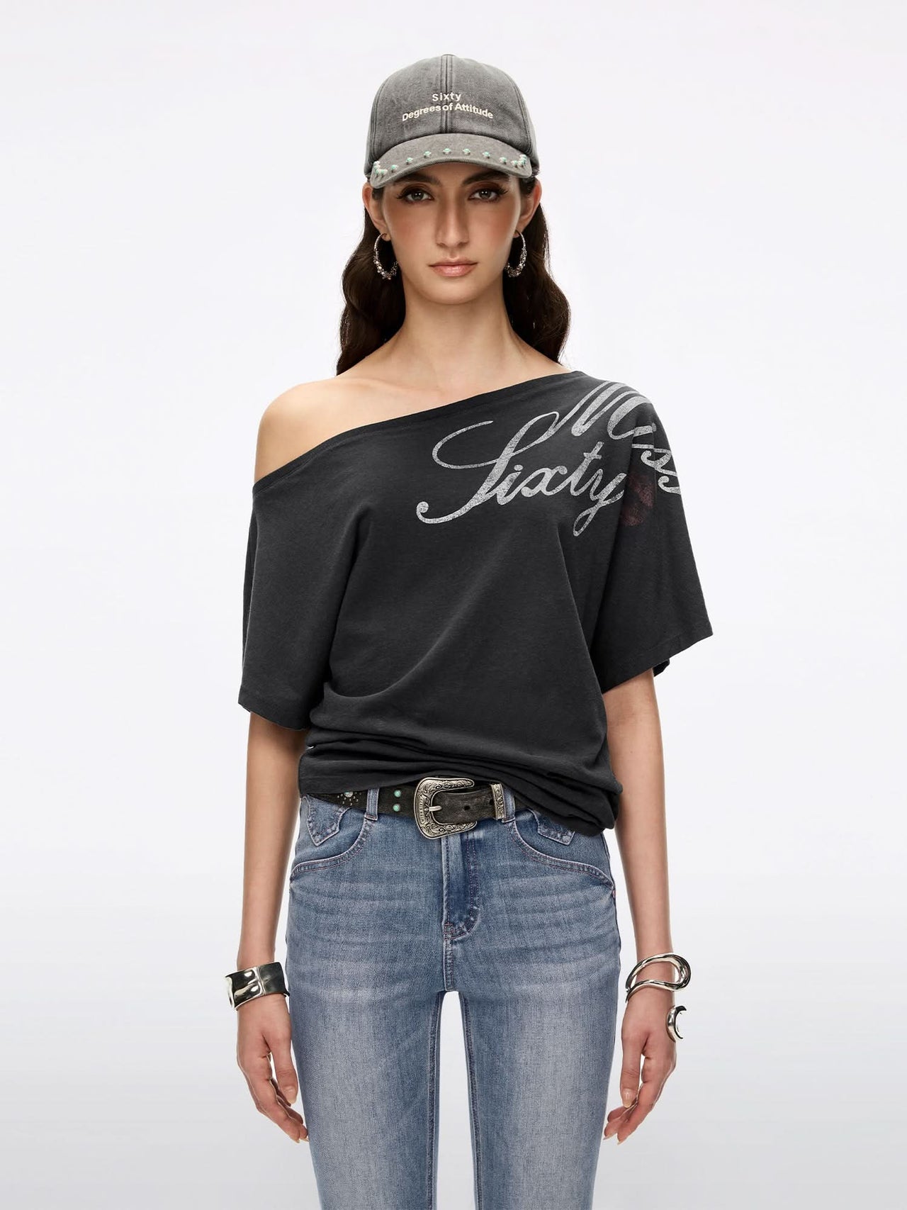 Logo-Detail Print T-Shirt