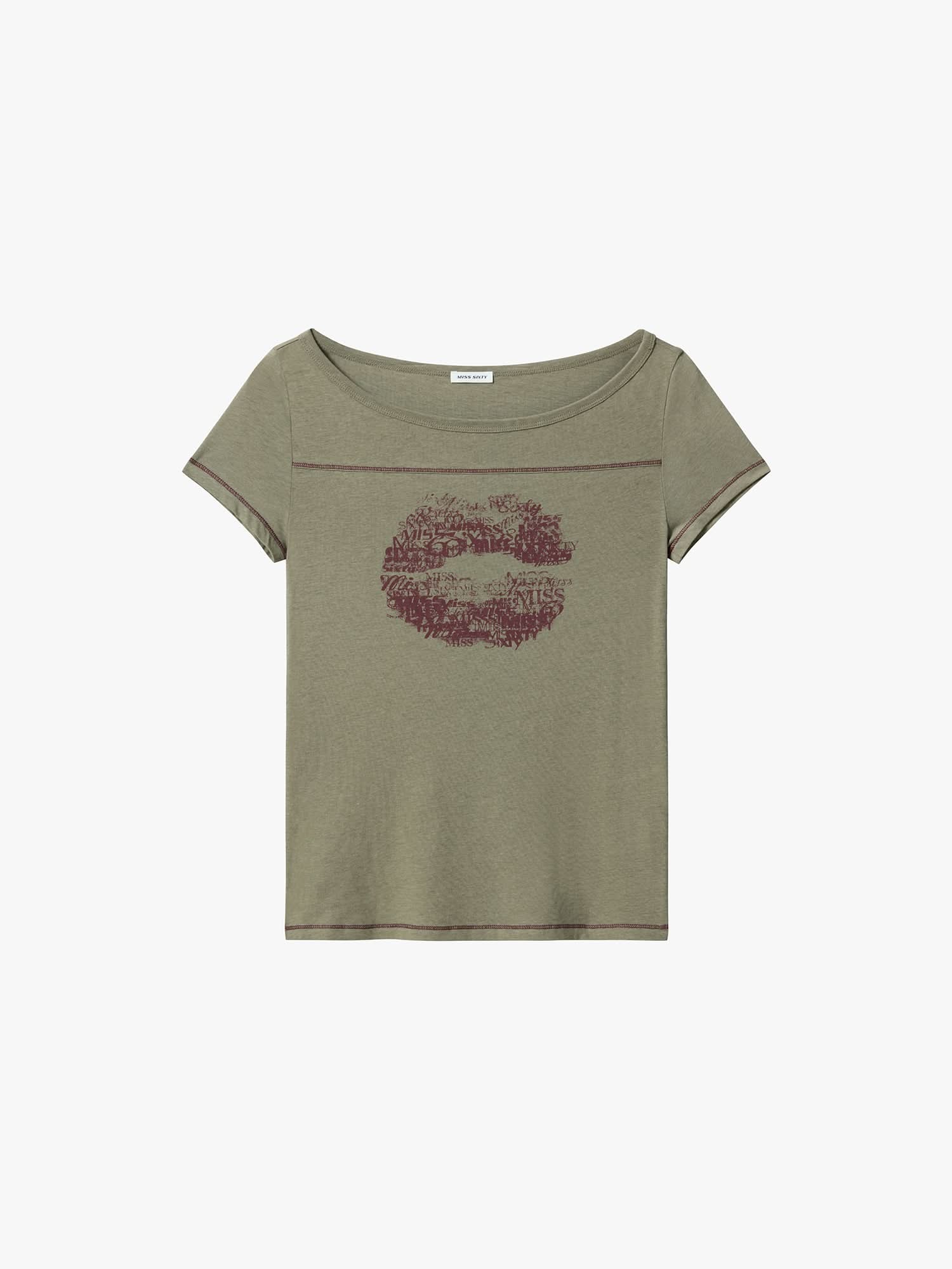 Lip Print T-Shirt
