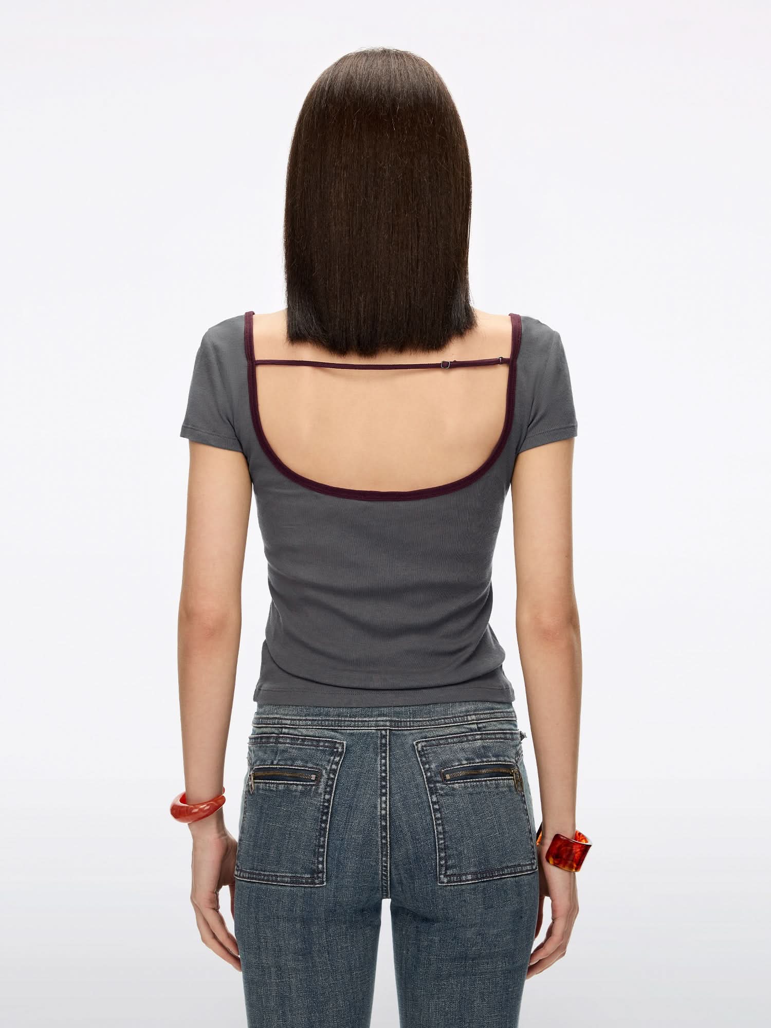 Logo Embroidered T-Shirt