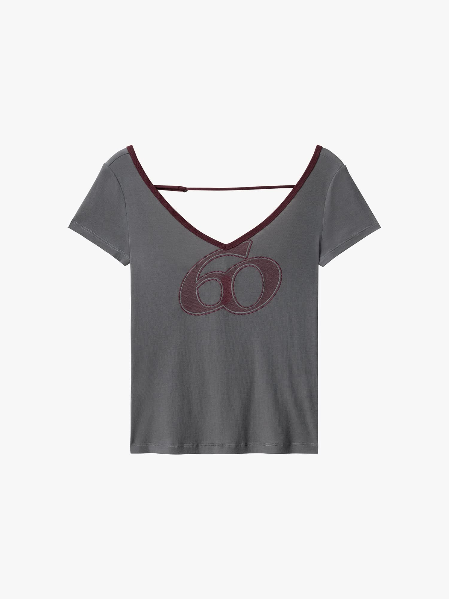 Logo Embroidered T-Shirt