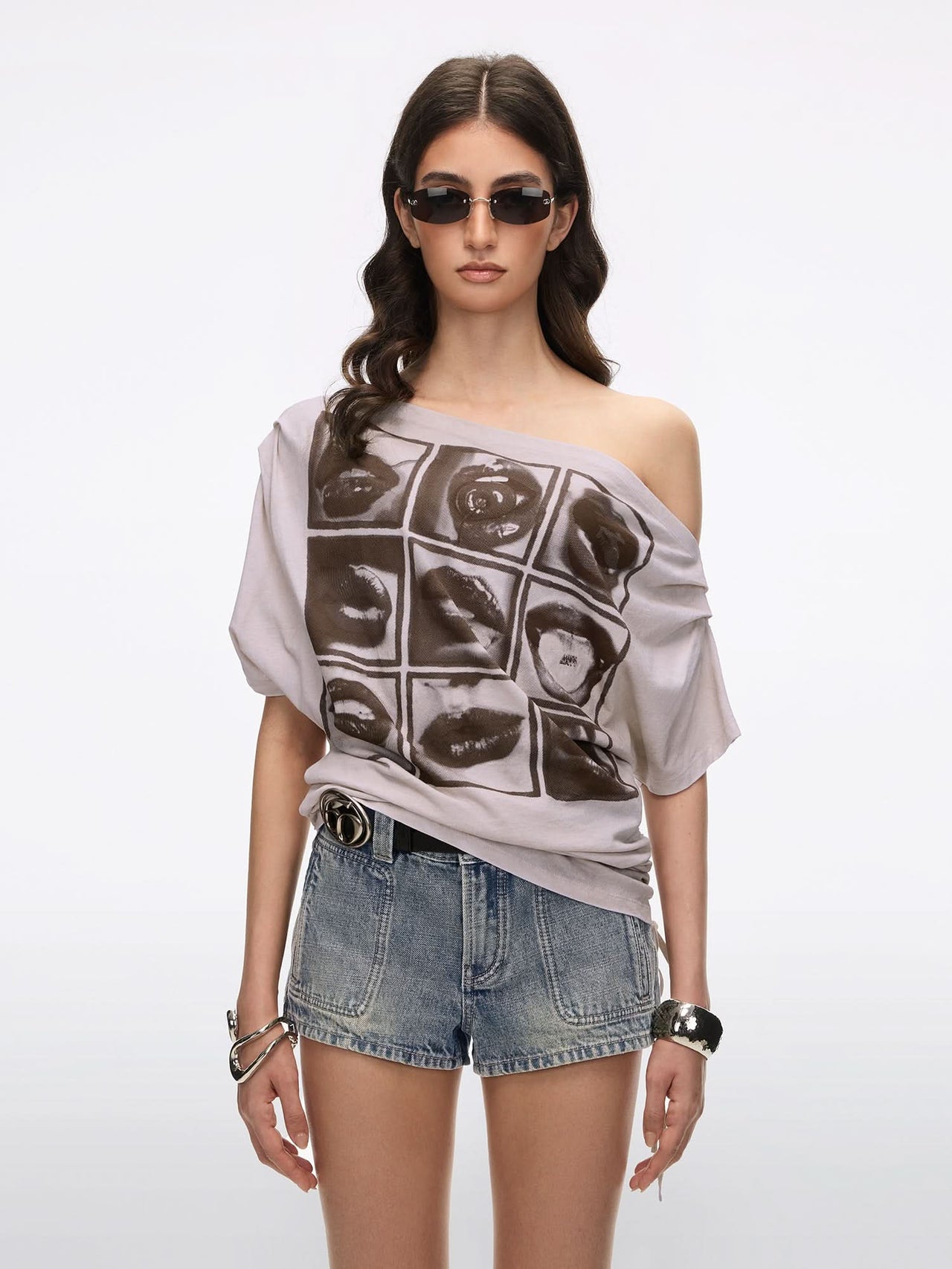 Off-Shoulder T-Shirt
