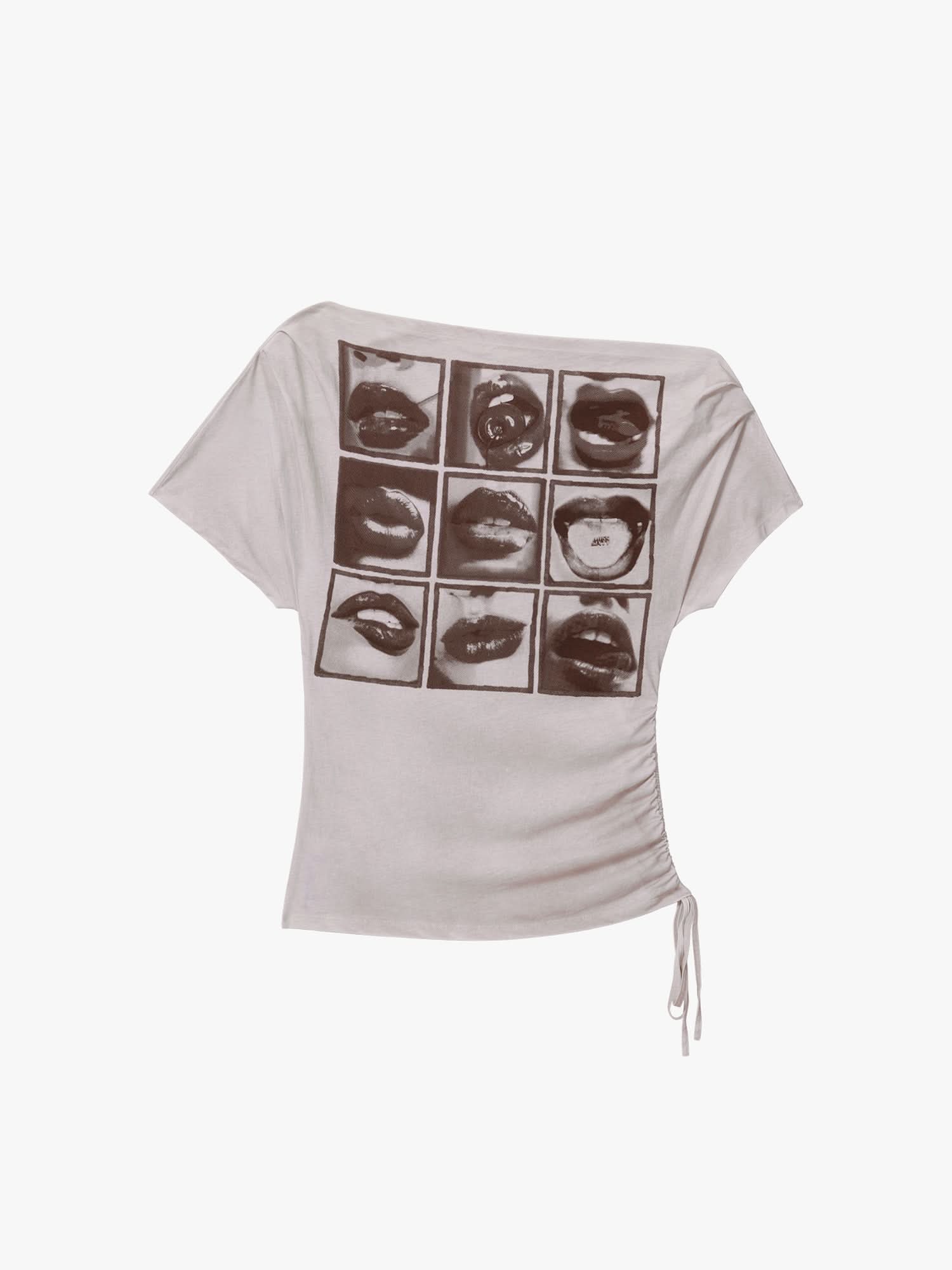 Off-Shoulder T-Shirt