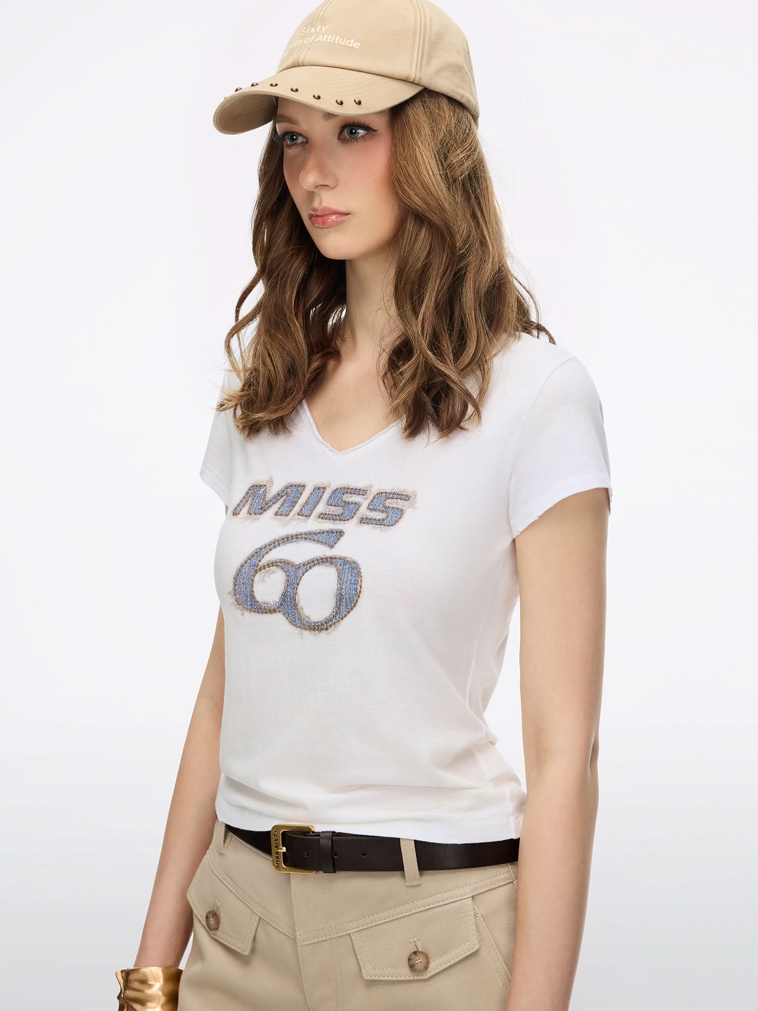 Logo Embroidered T-Shirt