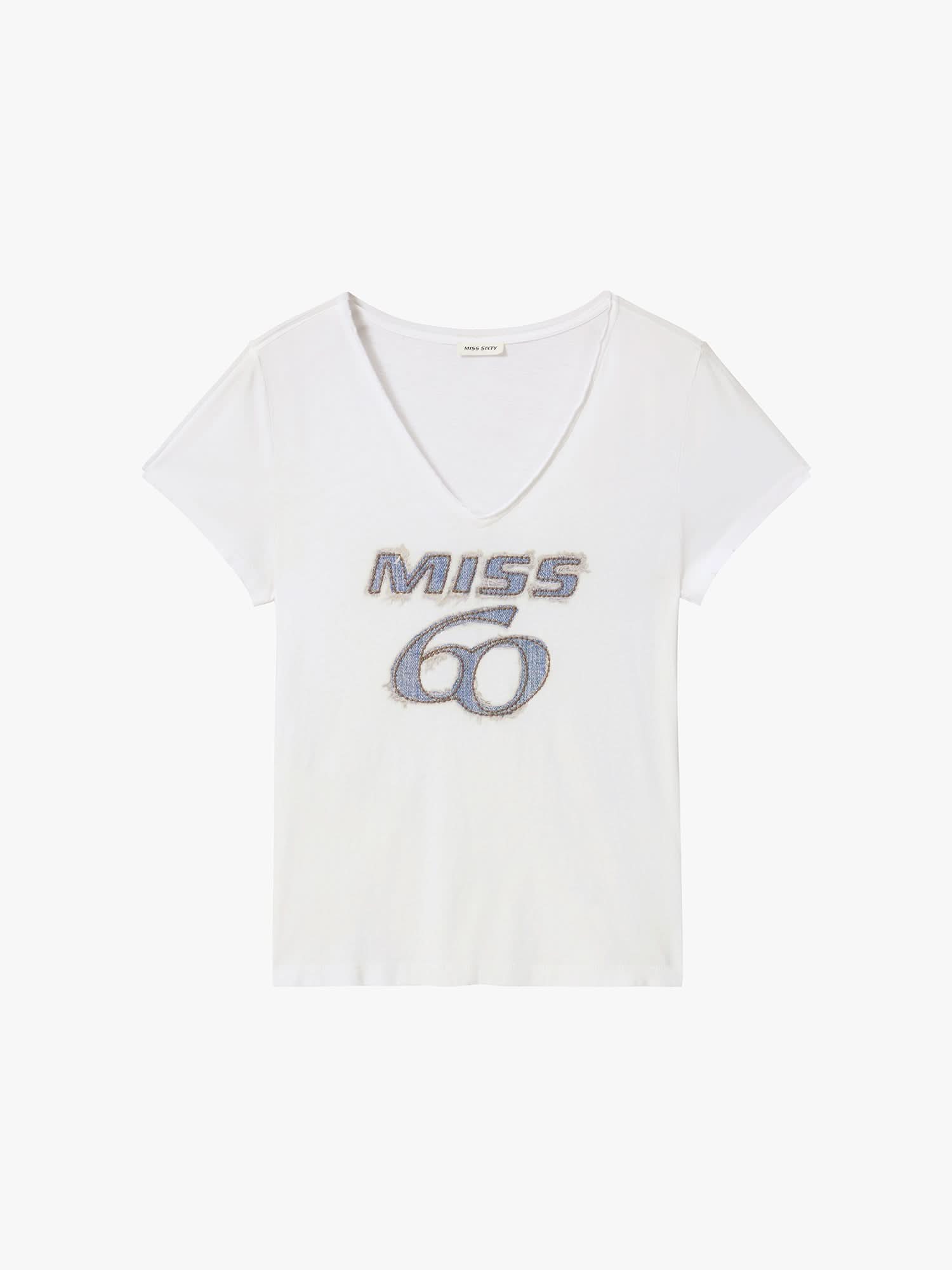 Logo Embroidered T-Shirt