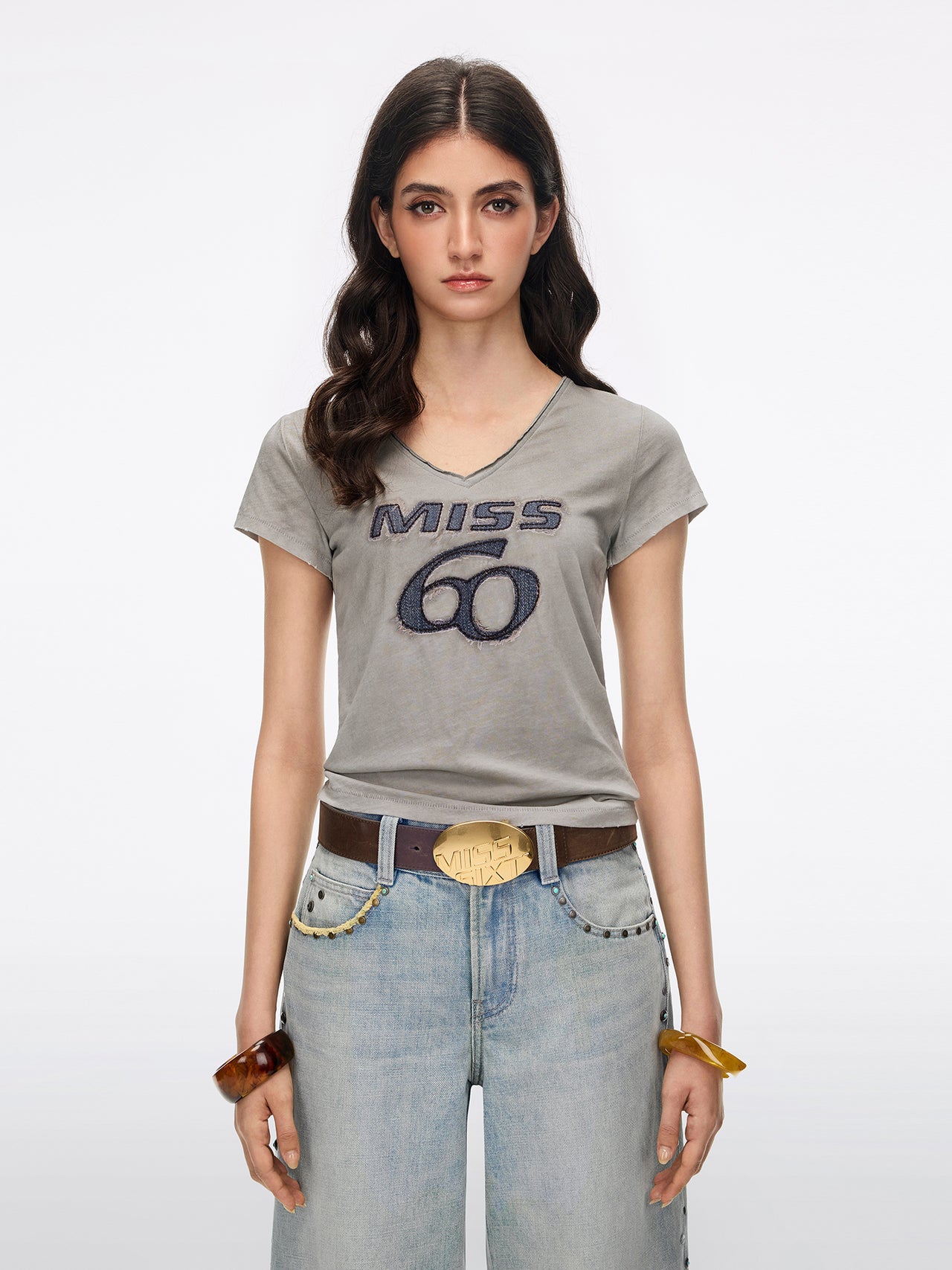 Logo Embroidered T-Shirt