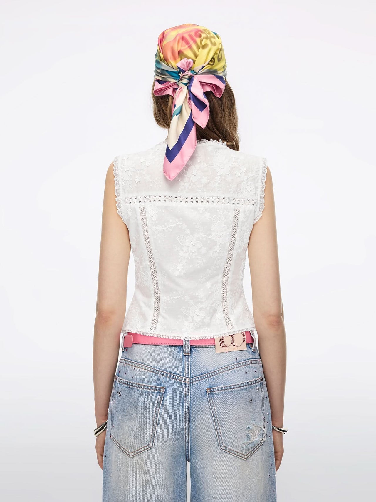 Sequin Embroidered Shirt
