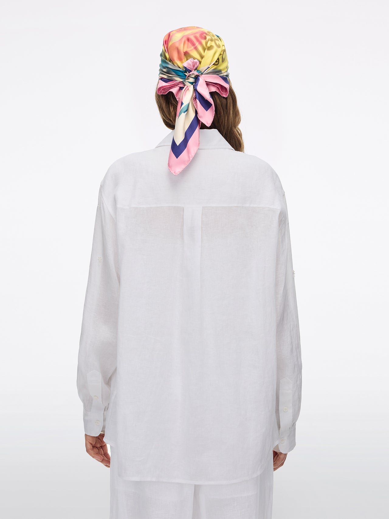 Beaded Linen Shirt