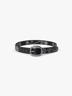 Studded Leather Belt