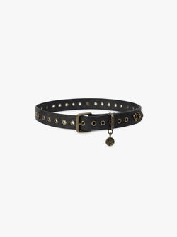 Studded Leather Belt