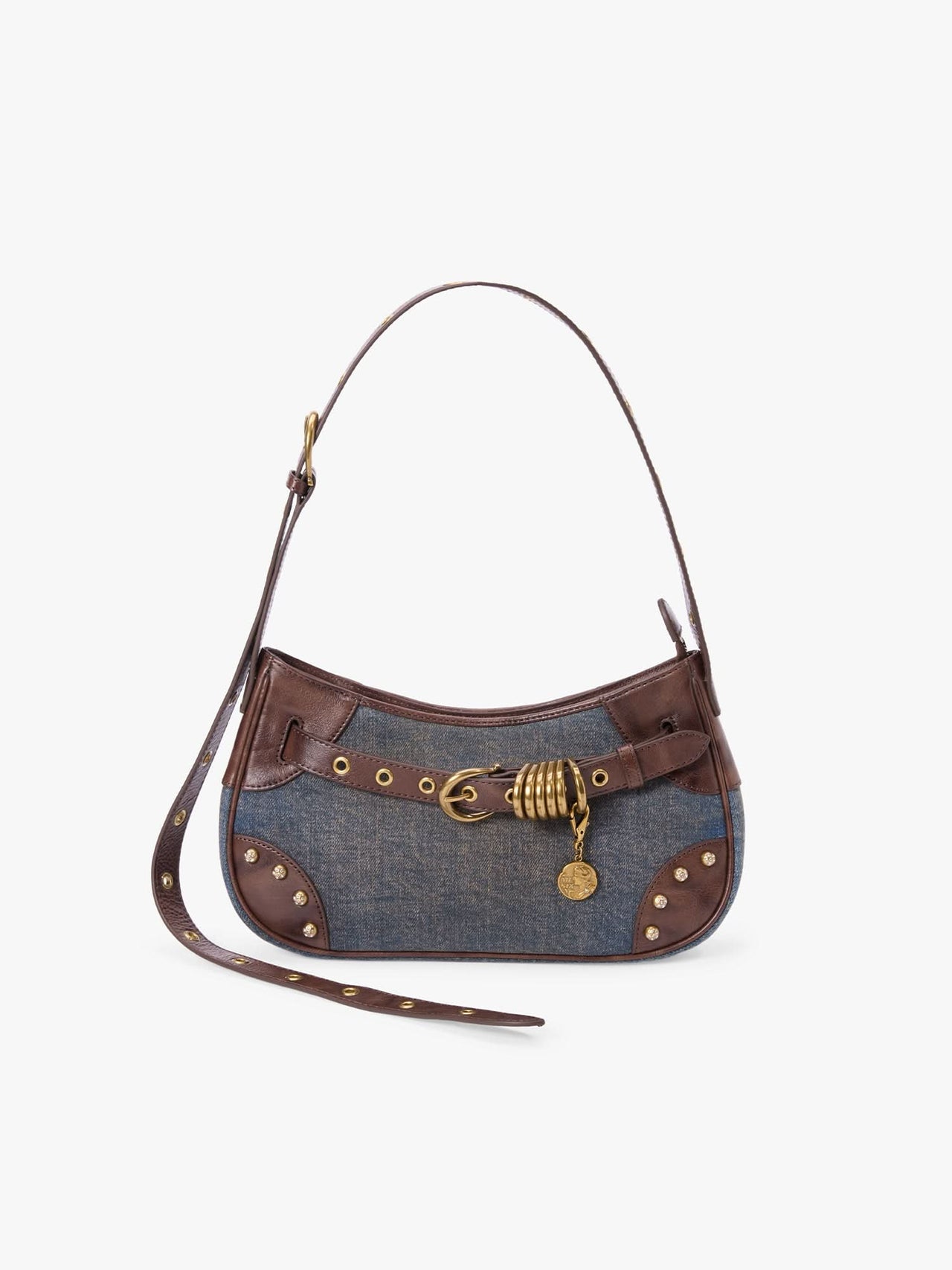 Panelled Shoulder Bag