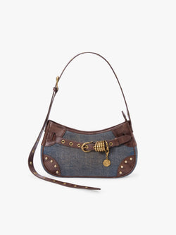 Panelled Shoulder Bag