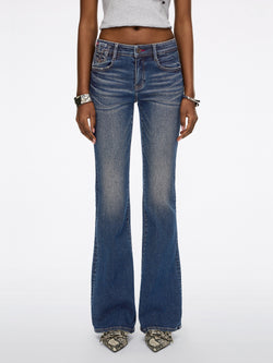 Push-Up Flared Jeans-MAGIC PLUS