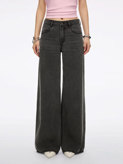 Relaxed Wide-Leg Jeans-JASMINE