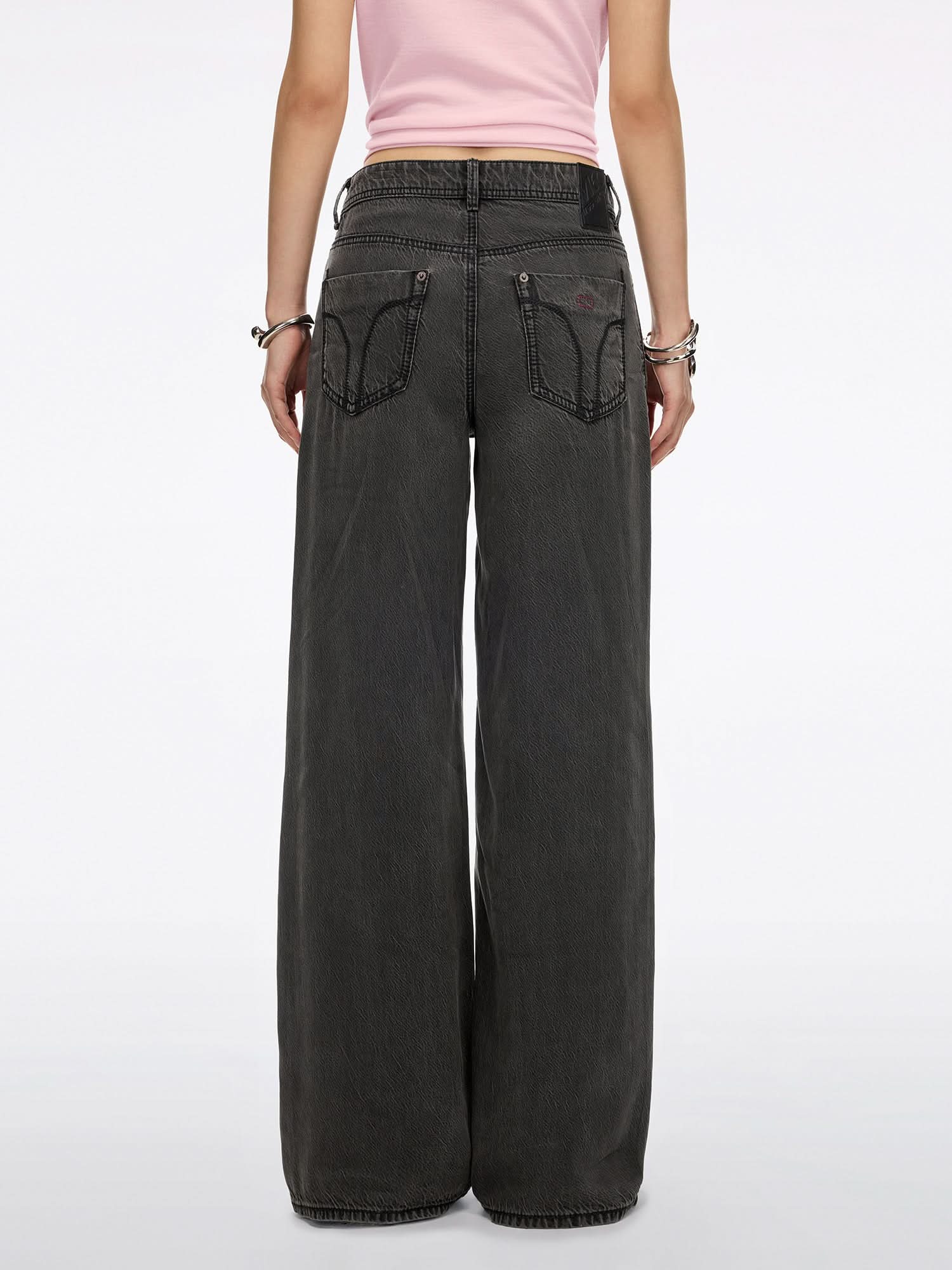 Relaxed Wide-Leg Jeans-JASMINE