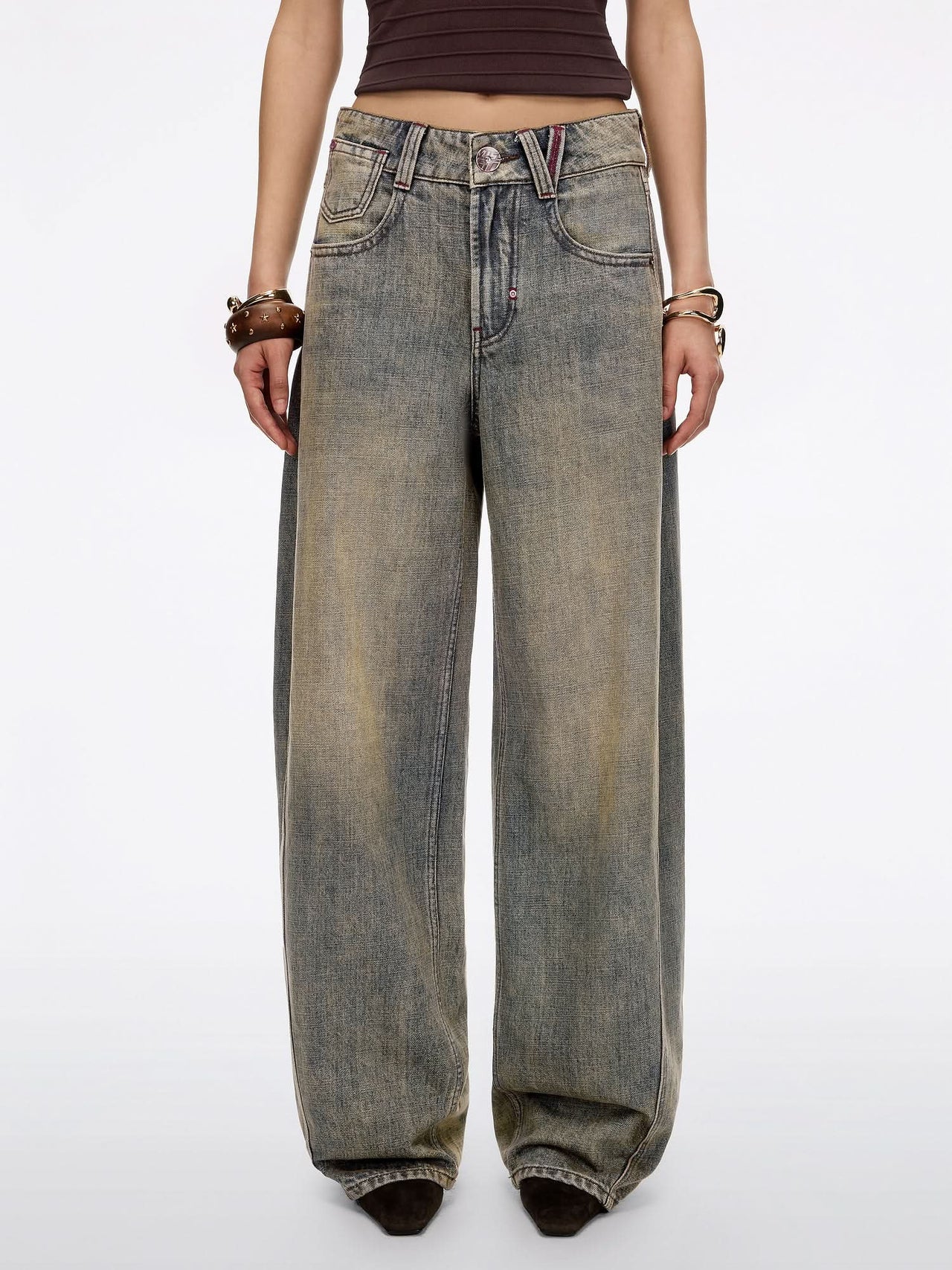 Distressed Jeans