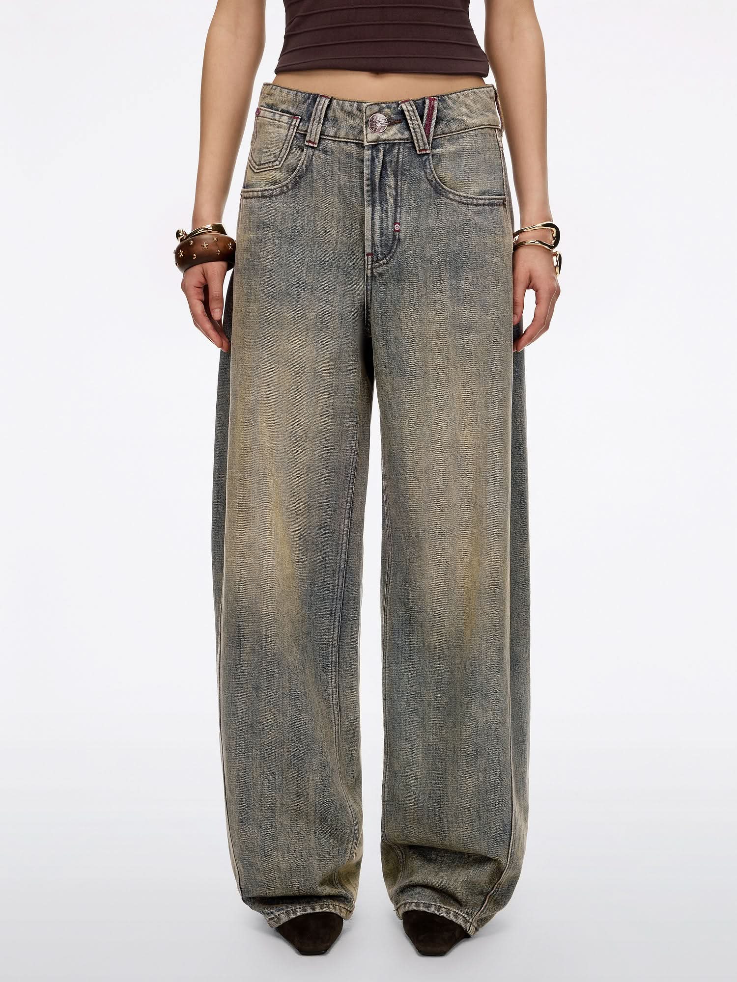 Distressed Jeans