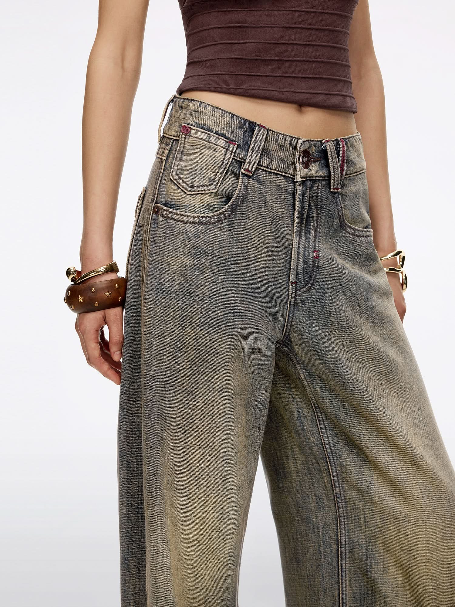 Distressed Jeans