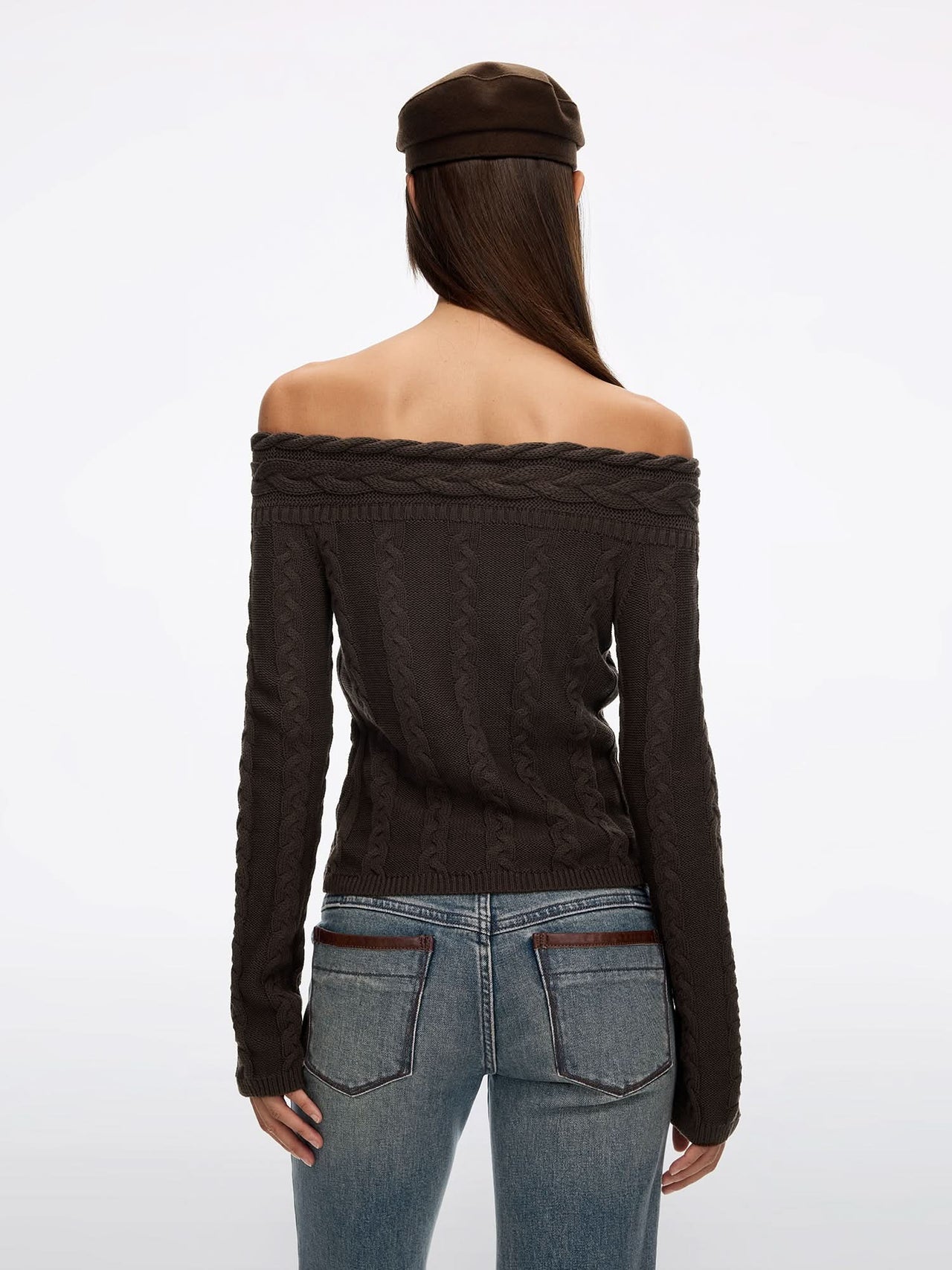 Cable-Knit Top